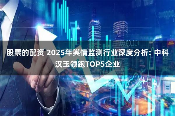 股票的配资 2025年舆情监测行业深度分析: 中科汉玉领跑TOP5企业